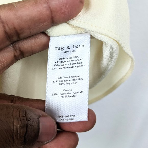 🔥Host Pick🔥 Rag & Bone NY NWT Almond Harper Top - Picture 7 of 11